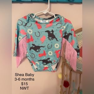 Shea Baby Cowgirl Onesie